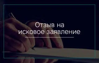 Отзыв на исковое заявление